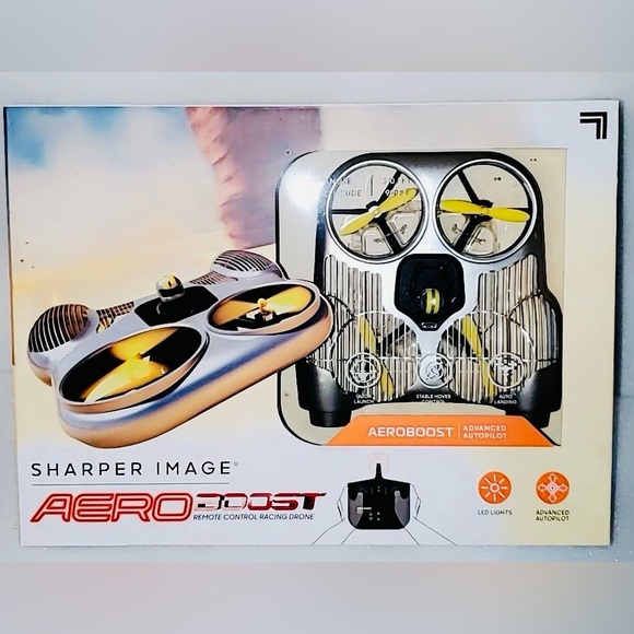 Sharper Image Toy RC Aeroboost Racing Drone NIP - Picture 7 of 12